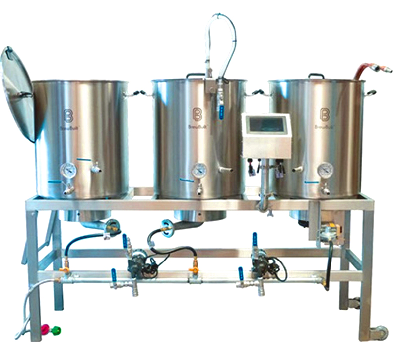 Stainless Steel Single Tier Homebrewing System